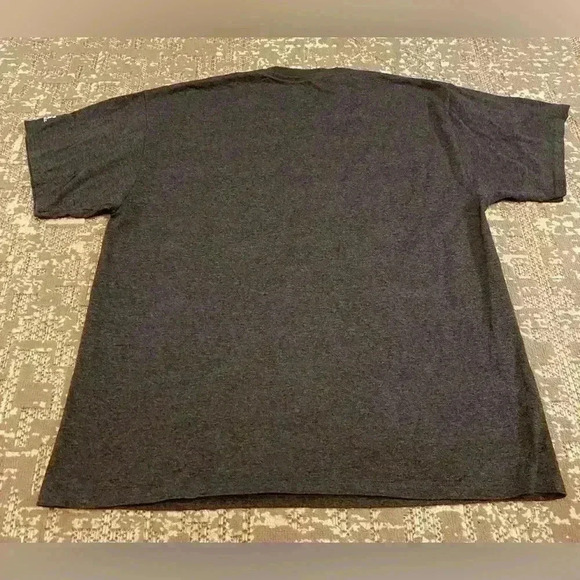 Kansas Jayhawks Russell Athletic Logo shirt size XL color Dark Gray - Picture 5 of 5